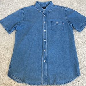 Obey Keble Short Sleeve Size Medium